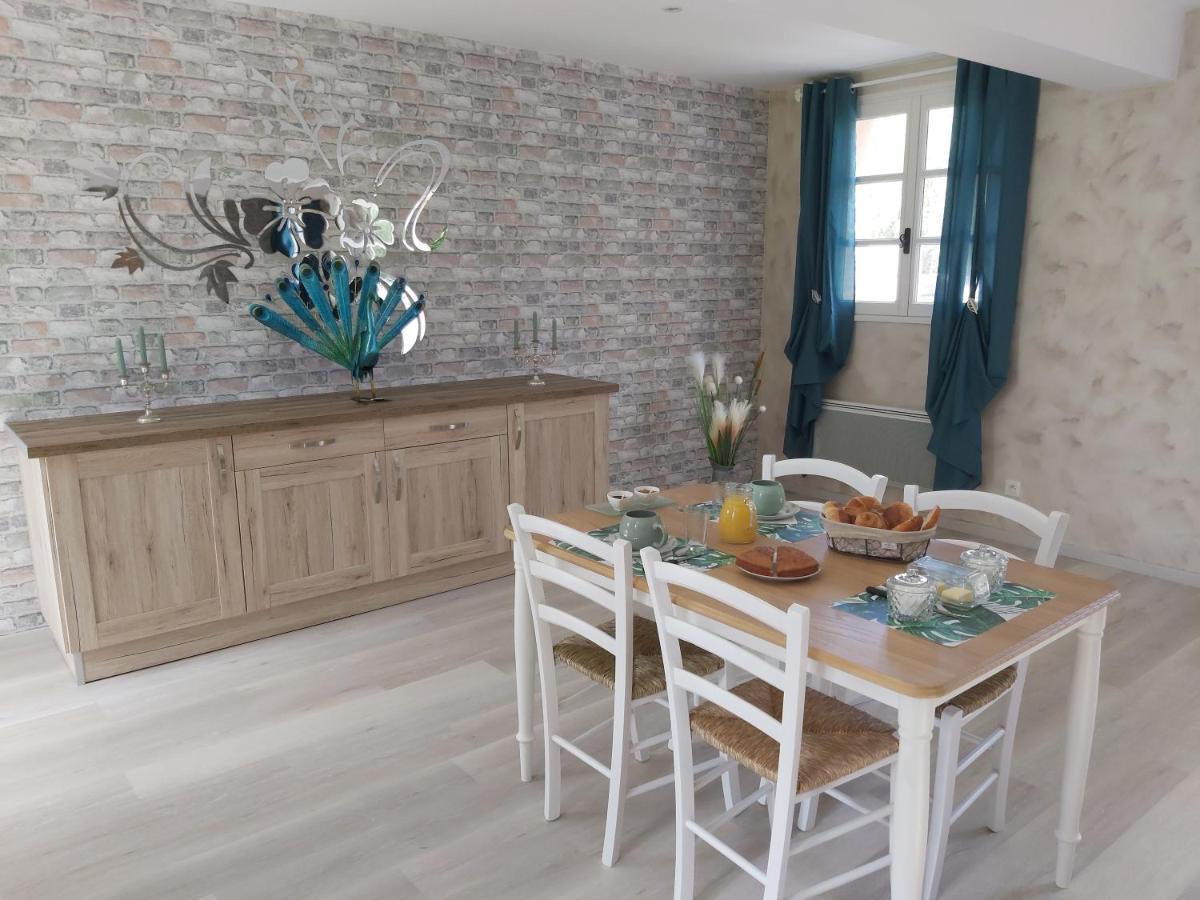 Le Bonheur Des Plumes Bed & Breakfast Montmartin-en-Graignes ภายนอก รูปภาพ