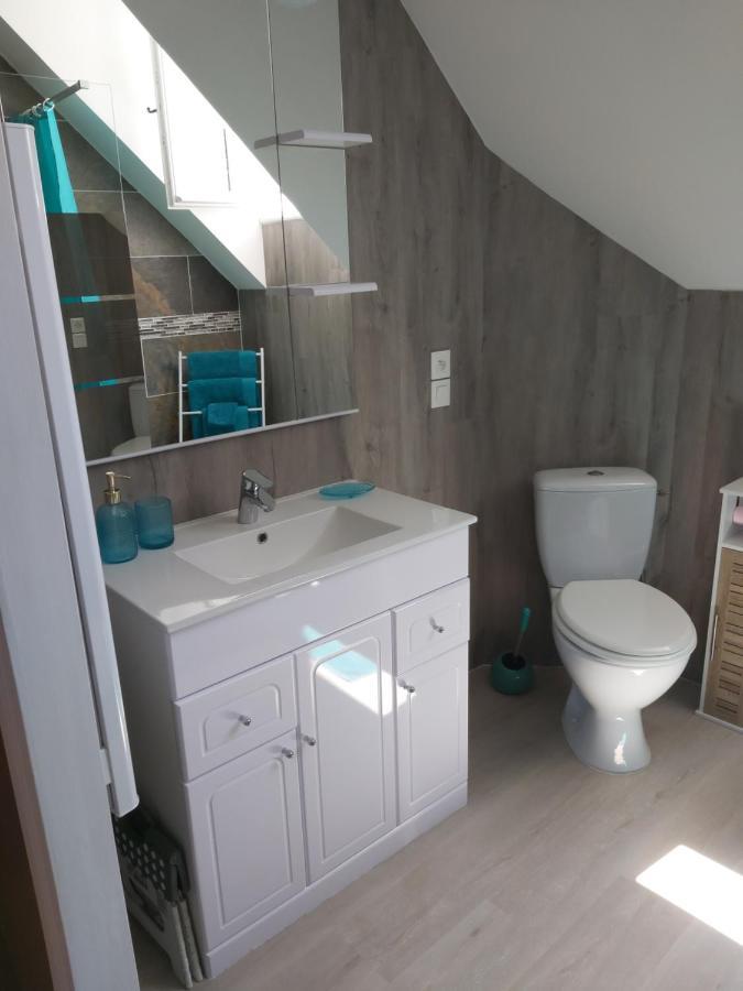 Le Bonheur Des Plumes Bed & Breakfast Montmartin-en-Graignes ภายนอก รูปภาพ