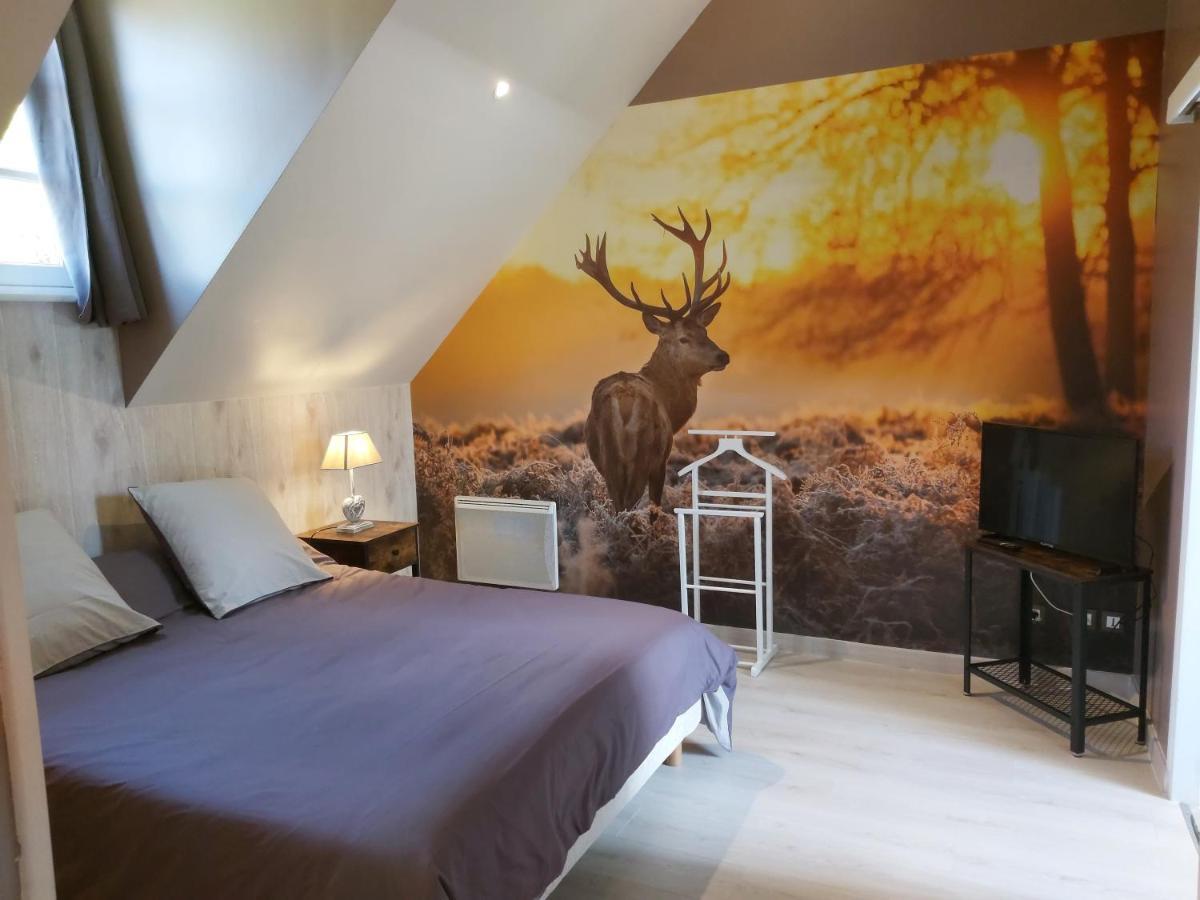 Le Bonheur Des Plumes Bed & Breakfast Montmartin-en-Graignes ภายนอก รูปภาพ